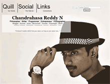 Tablet Screenshot of chandrahasa.com